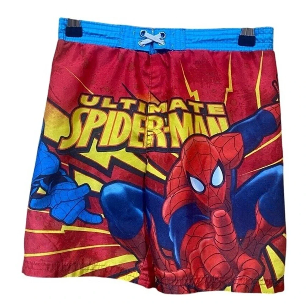 Bundle & Save Toddler‎ Little Boys Marvel Spider-Man Swim Trunks SZ 4-T